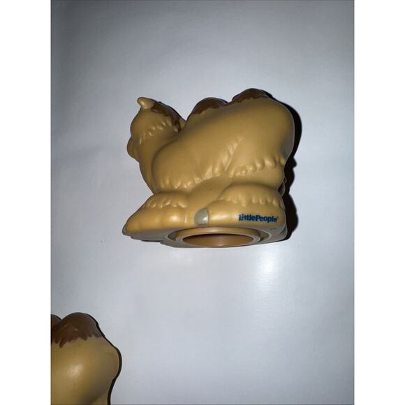 Set Of 3 Fisher Price Little People Zoo Talkers Animal 2011 Camels Nativity Add - Picture 4 of 7